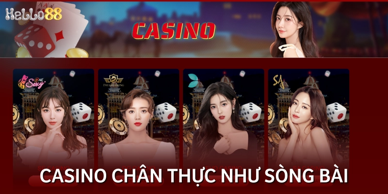 Livestream casino sắc nét, tương tác trực tiếp với dealer
